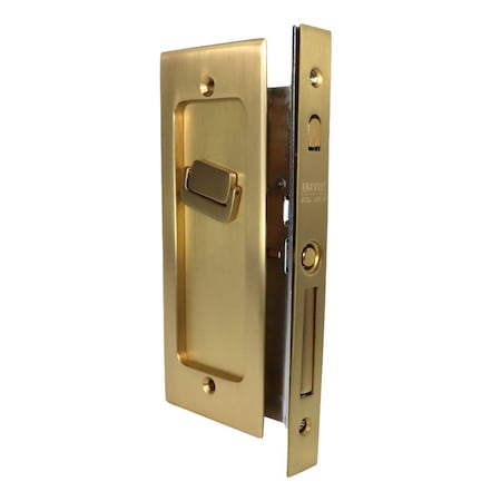 Emtek Satin Brass Pocket, 2115US4138 2115US4138